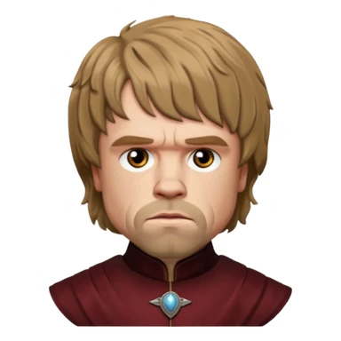 Tyrion Lannister  from Games of throne character face only front face sticker
