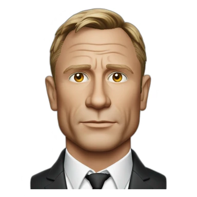Daniel craig sticker