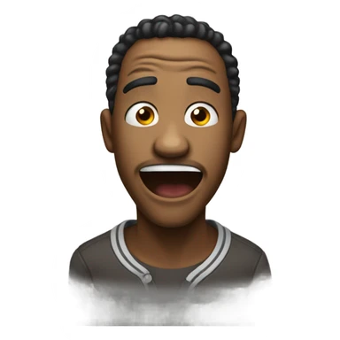 trying not to laugh  sticker