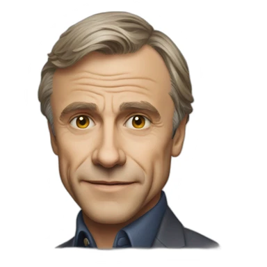 Christoph Waltz sticker