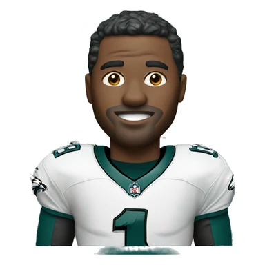 Philadelphia Eagles fan sticker