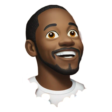 kendrick lamarr eating candy sticker