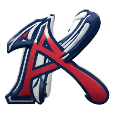 Atlanta Braves logo sticker
