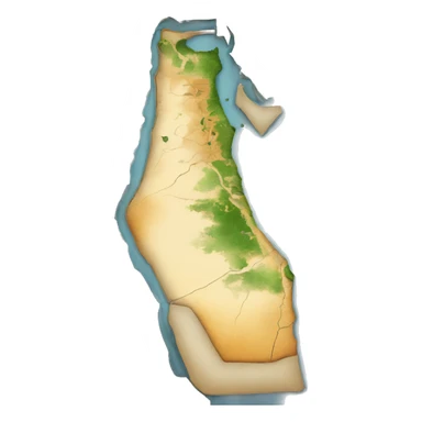 Map of Palestine  sticker