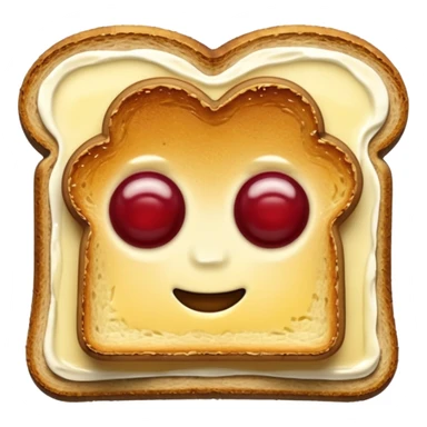 Toast with Butter and Jam
 sticker