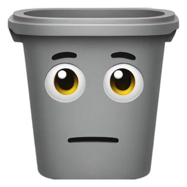 opinion-trash-bin sticker