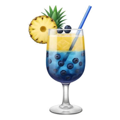 Pineapple Blueberry Margarita sticker