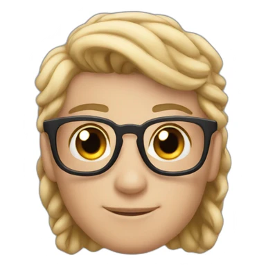 Airpods emoji style sticker