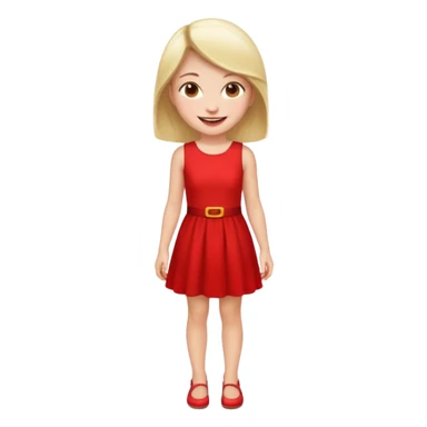 A girl in super short dress sticker