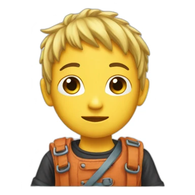 Kid onepiece sticker