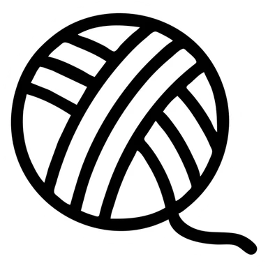 клубок минимализм sticker