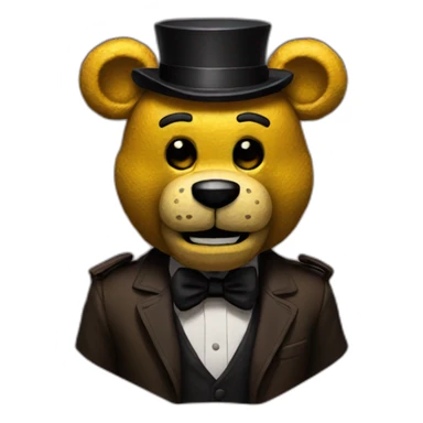 Golden freddy fazbears sticker