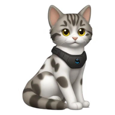 BMW kat kat noir 2023 sticker