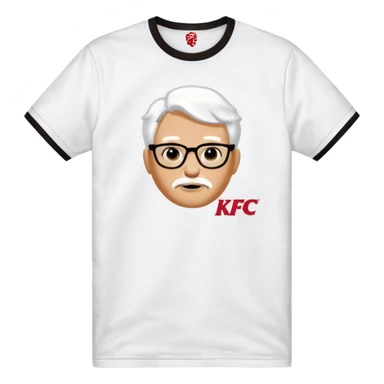 KFC t-shirt sticker