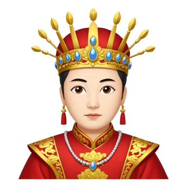Emperor Wu Zetian sticker
