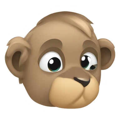 oso con un lazo sticker