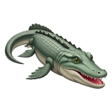 Tiktaalik Roseau-a fish that looks like a crocodile sticker