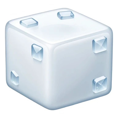 Sugar cube sticker
