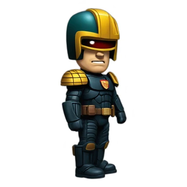 Judge dredd sticker