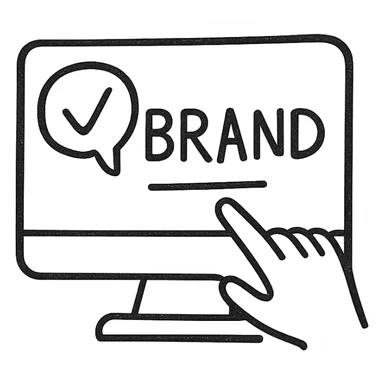 Brand Consultation icon sticker