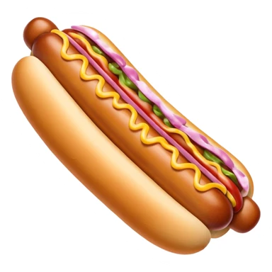 Hotdog sticker