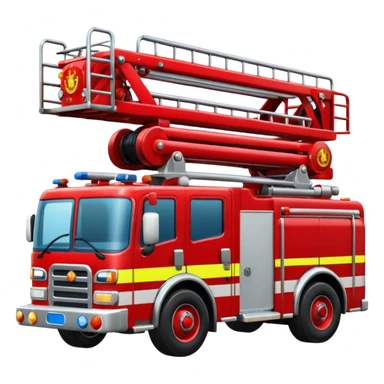 fire truck sticker