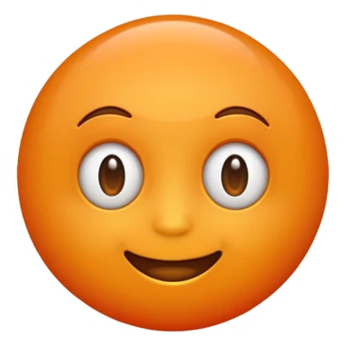 Naranja emoji sticker