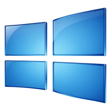 Windows 10 logo sticker