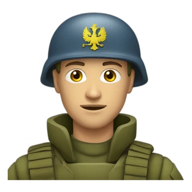 Ukrainian soldiers sticker