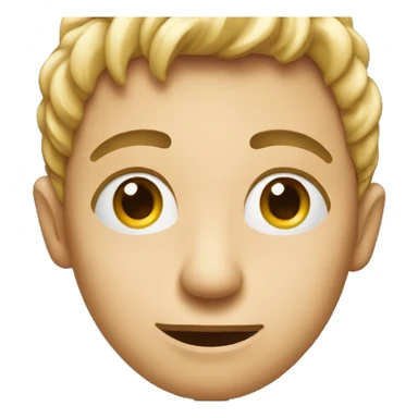 Normal emoji face giving a side eye sticker