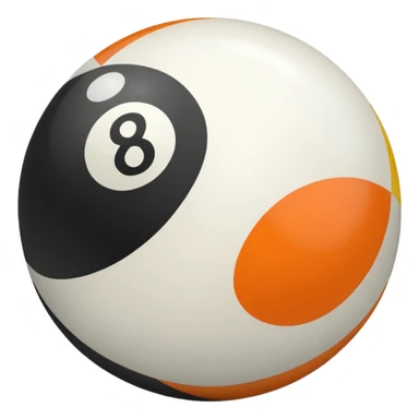 اريد كرة البيلياردو رقم 2 و رقم 8 sticker
