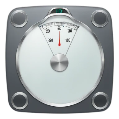 bathroom scale sticker