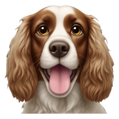 Springle spaniel hembra de 10 años sticker