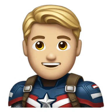 captain america emoji sticker