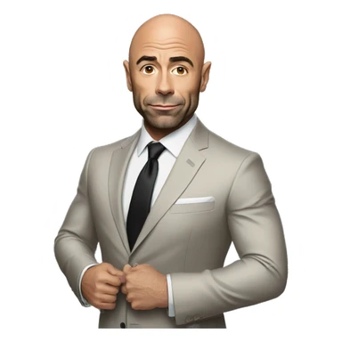Joe Rogan in suit sticker