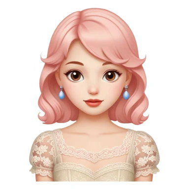 coquette girl  sticker