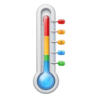 thermometer for emotio sticker