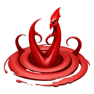 Blood of chaos in god of war  sticker