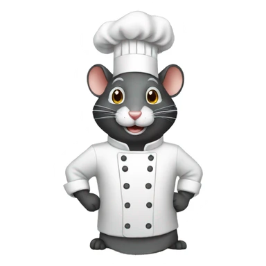 raton chef sticker