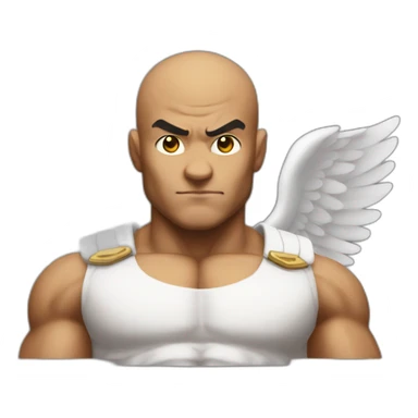 Angel sagat sticker