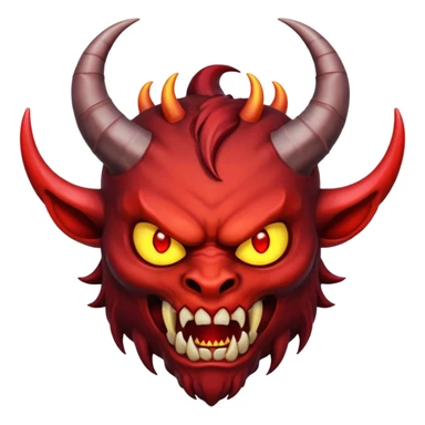 demon evil scary sticker