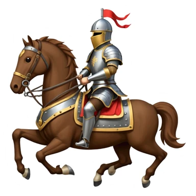 Medieval Cavalry sticker