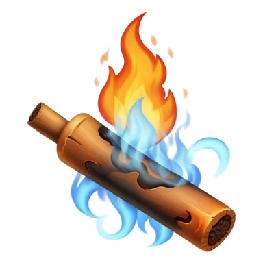 Blunt thats burning sticker