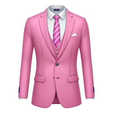 Rugby Fashion sort suit pink without man sticker