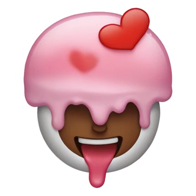 Melt and love sticker