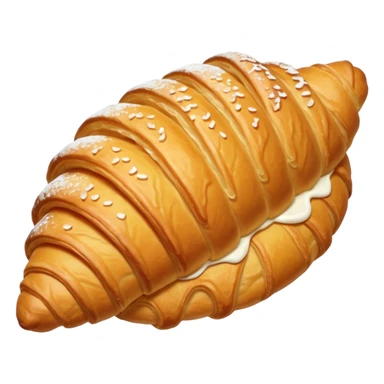 Coquette Croissant sticker