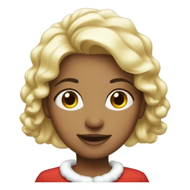 Clean girl Christmas  sticker