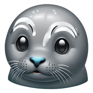 Seal surfing sticker