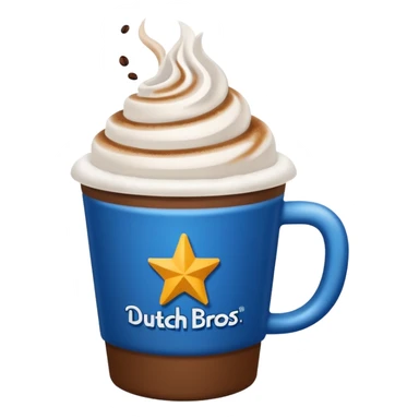 Dutch bros coffe sticker