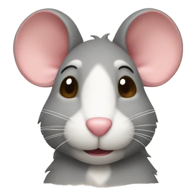 The rat with a hearth sticker
